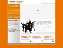 Tablet Screenshot of careerexpress.com.sg